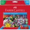 KREDKI ZAMEK 60 KOL. FABER-CASTELL                                                                                      