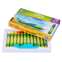 PASTELE OLEJNE CRICCO 12 KOL.                                                                                           