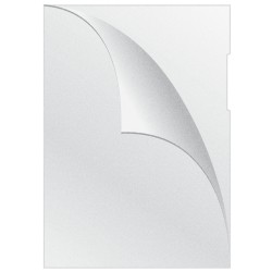 Obwoluta Q-CONNECT typu L, PP, A4, groszkowa, 120mikr., 100szt., transparentna