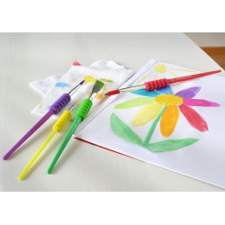 PDZLE SZKOLNE Z MIKKIM UCHWYTEM 4 SZT. BLISTER FABER-CASTELL                                                          