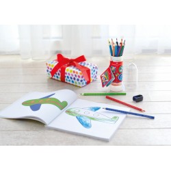 KREDKI GRIP 2001 15 KOL. OPAKOWANIE UPOMINKOWE RAKIETA FABER-CASTELL                                                    