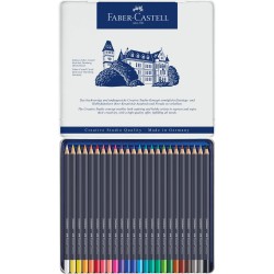 KREDKI GOLDFABER 24 KOL. OPAK. METALOWE FABER-CASTELL                                                                   