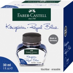 ATRAMENT NIEBIESKI WYMAZYWALNY 30ml FABER-CASTELL                                                                       