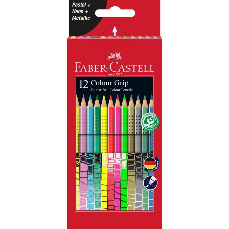 KREDKI OWKOWE KOL. SPECJALNE 12 SZT. OPAK. KARTONOWE FABER-CASTELL                                                    