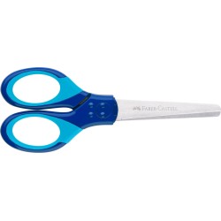 NOYCZKI SZKOLNE GRIP NIEBIESKIE BLISTER, FABER-CASTELL                                                                 