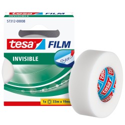 TAMA BIUROWA TESAFILM INVISIBLE MLECZNA 33M X 19MM                                                                     