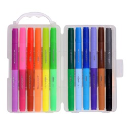 FLAMASTRY DWUSTRONNE CRICCO 12/24 KOL.KASETA                                                                            