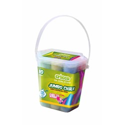 KREDA KOLOROWA JUMBO CRICCO 10 SZT. WIADERKO                                                                            