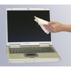 Ściereczki do czyszczenia ekranów Q-CONNECT, tuba, 100szt.