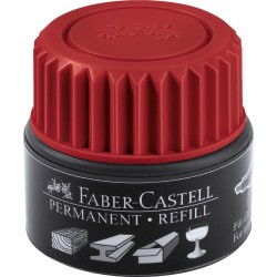 TUSZ DO NAPEŁNIANIA MARKERA PERMANENTNEGO GRIP 1505 CZARWONY FABER-CASTELL