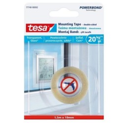 TAMA MONTAOWA TESA 1,5m x19 mm PRZEZROCZYSTA                                                                          