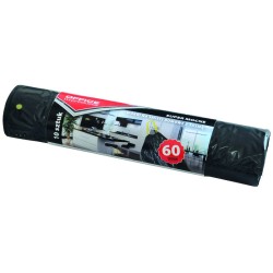 Worki na śmieci domowe z taśmą OFFICE PRODUCTS, super mocne (LDPE), 60l, 10szt., czarne