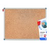 Tablica korkowa MEMOBE, rama aluminiowa Classic, 150x100 cm                                                             