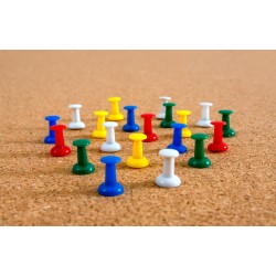 Tablica korkowa MEMOBE, rama drewniana, 80x50 cm                                                                        