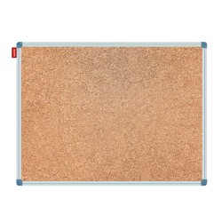 Tablica korkowa MEMOBE, rama aluminiowa Classic, 90x60 cm