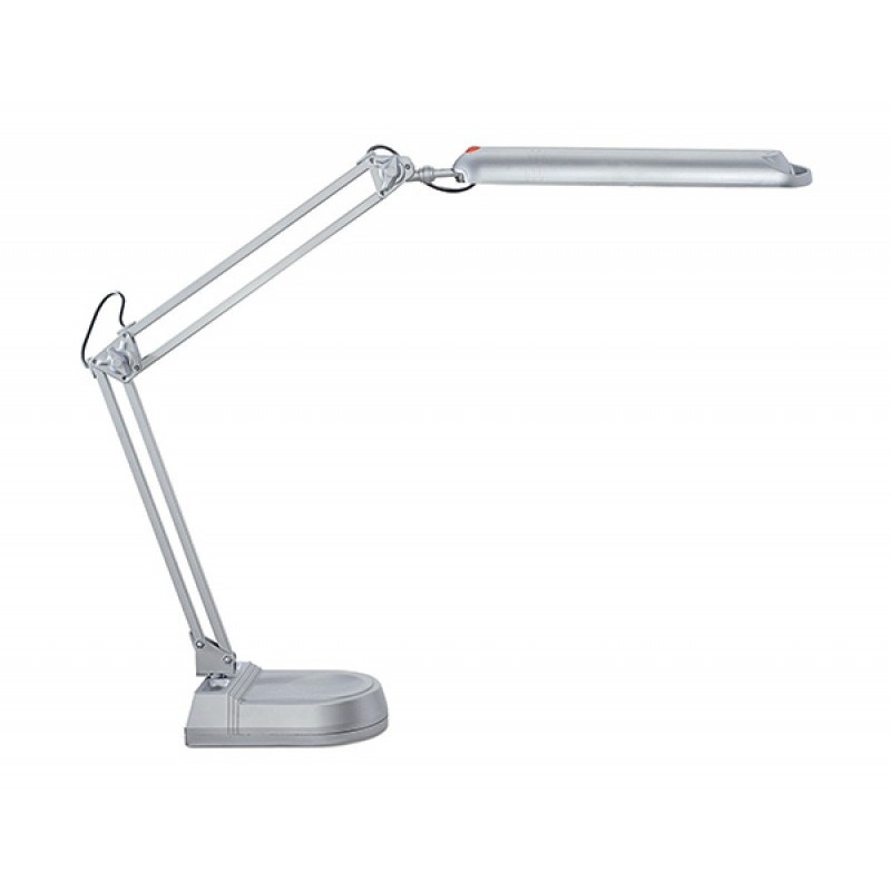 Lampka energooszczędna na biurko MAULatlantic, 11W, srebrna