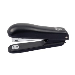 Zszywacz SAX19, zszywa do 10 kartek, zintegrowany rozszywacz, czarny, zszywki GRATIS