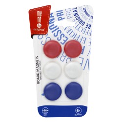 Magnesy do tablic MEMOBE, f30 mm, 6 szt. blister                                                                        