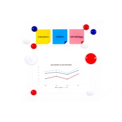 Magnesy do tablic MEMOBE, f30 mm, 6 szt. blister                                                                        