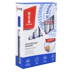 Markery do tablic suchocieralnych MEMOBE, okrga kocwka, kolor niebieski                                            