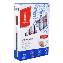 Markery do tablic suchocieralnych MEMOBE, okrga kocwka, kolor czerwony                                             