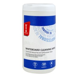 Chusteczki wilgotne MEMOBE, do czyszczenia tablic suchocieralnych, 100 szt., 15x13 cm                                  