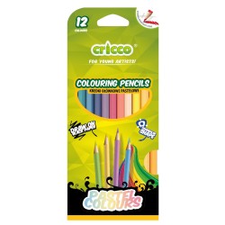 KREDKI CRICCO TRJKTNE 12-KOL.PASTELOWE                                                                                