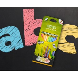 KREDKI CRICCO TRJKTNE 12-KOL.PASTELOWE                                                                                