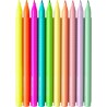 FLAMASTRY GRIP 5 KOL. NEONOWYCH + 5 KOL.PASTELOWYCH W ETUI FABER-CASTELL                                                