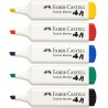 MARKERY DO TKANIN ZESTAW PODSTAWOWY 5 SZT. BLISTER FABER-CASTELL                                                        