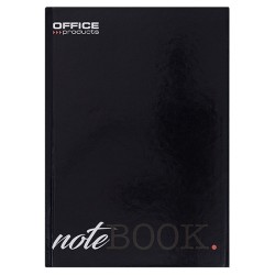 Brulion OFFICE PRODUCTS, A4, w kratkę, 96 kart., mix kolorów