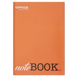 Brulion OFFICE PRODUCTS, A5, w kratkę, 96 kart., mix kolorów