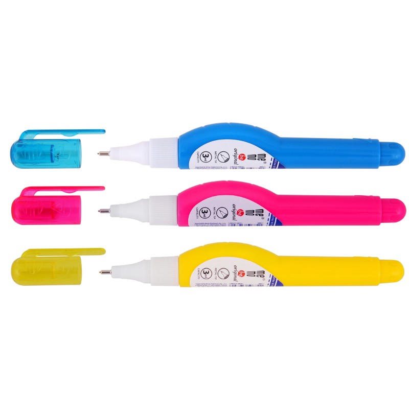 Korektor w pisaku MEMOBE Mini z metalow kocwk 3ml , 1 szt. etui                                                     