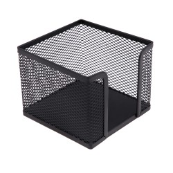 Pojemnik na karteczki MEMOBE metalowy czarny