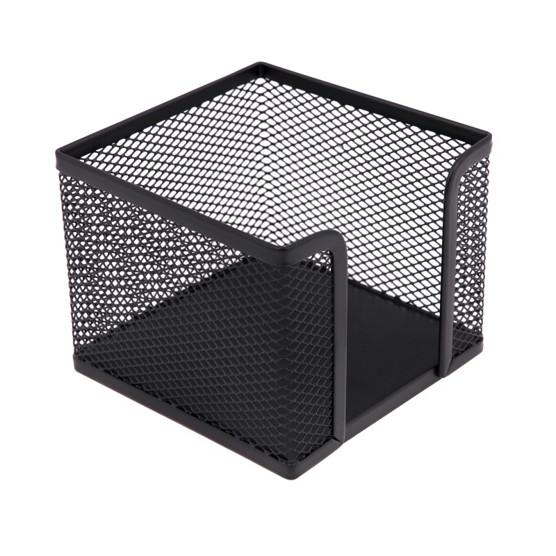 Pojemnik na karteczki MEMOBE metalowy czarny                                                                            