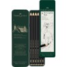 OWEK ARTYSTYCZNY PITT GRAPHITE MATT 6 SZT. OPAKOWANIE METALOWE FABER-CASTELL                                          