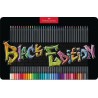 KREDKI TRJKTNE BLACK EDITION 36 KOL. OPAKOWANIE METALOWE FABER-CASTELL                                                