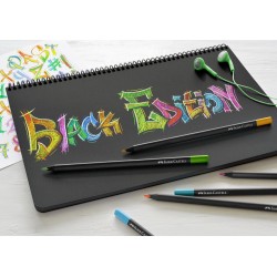 KREDKI TRJKTNE BLACK EDITION 36 KOL. OPAKOWANIE METALOWE FABER-CASTELL                                                
