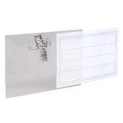 Identyfikator z klipsem MemoBe