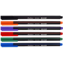 Cienkopisy MemoBe 0,4mm, 6 kolorw op.kartonowe                                                                         