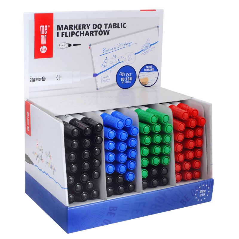DISPLAY NALADOWY MEMOBE - MARKERY DO TABLIC 80 SZT.                                                                     