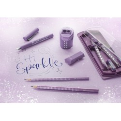 OWEK JUMBO SPARKLE METALLIC FIOLETOWY FABER-CASTELL                                                                   