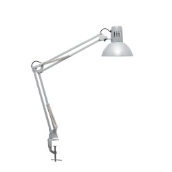 LAMPA BIURKOWA Z KLIPSEM MAULstudy, SREBRNA                                                                             