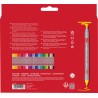 FLAMASTRY DWUSTRONNE 40 KOL. OPAKOWANIE KARTONOWE FABER-CASTELL                                                         