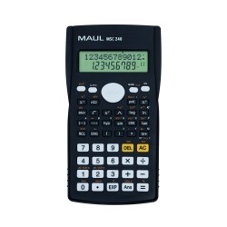 KALKULATOR NAUKOWY MSC 240,12-POZYCYJNY,2 LINIE WYWIETLANIA CZARNY MAUL                                                