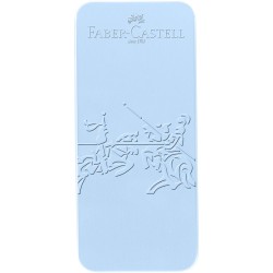 ZESTAW PREZENTOWY GRIP 2010 PIRO WIECZNE + DUGOPIS SKY BLUE OPAKOWANIE METALOWE FABER-CASTELL                         