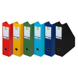 Pojemnik na dokumenty Q-CONNECT, PVC, A4/76, jasnoniebieski