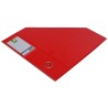 Pojemnik na dokumenty Q-CONNECT, PVC, A4/76, czerwony