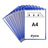PANEL PREZENTACYJNY DJOIS x TARIFOLD A4 10 SZT. OTWARCIE Z GRY KOLOR NIEBIESKI                                         