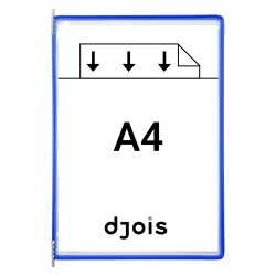 PANEL PREZENTACYJNY DJOIS x TARIFOLD A4 10 SZT. OTWARCIE Z GRY KOLOR NIEBIESKI                                         